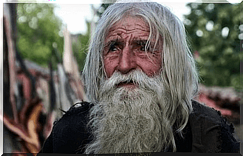 Grandfather Dobri, a benefactor beggar